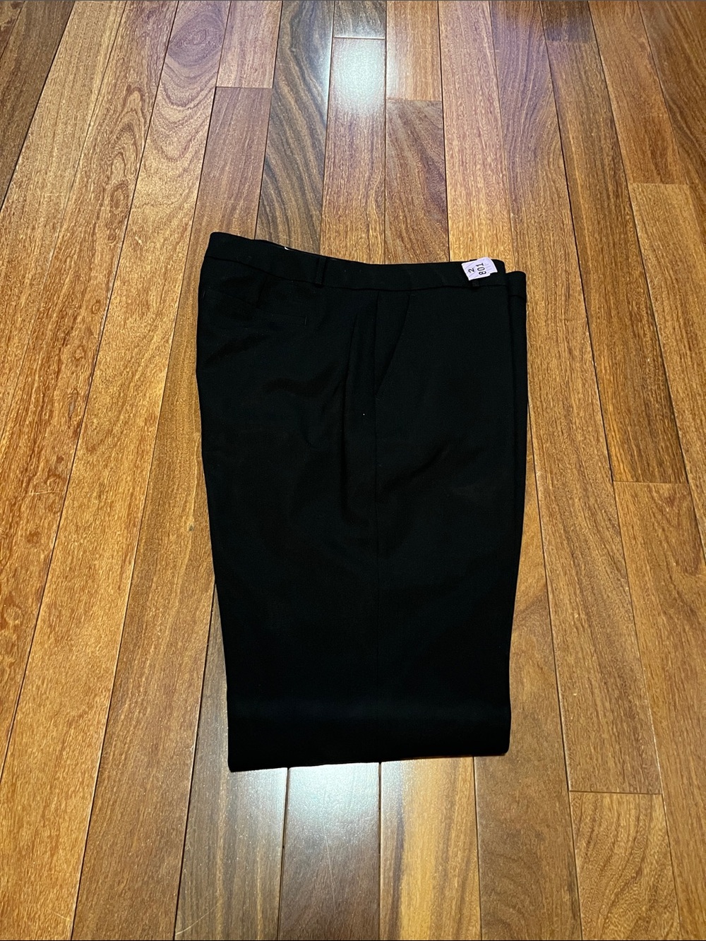 Banana Republic Black Straight-Leg Dress Pants